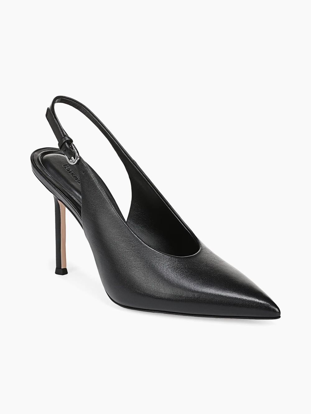 Favorite Daughter Remy 95 Leather Slingback Pumps Black Size 10 NWOT